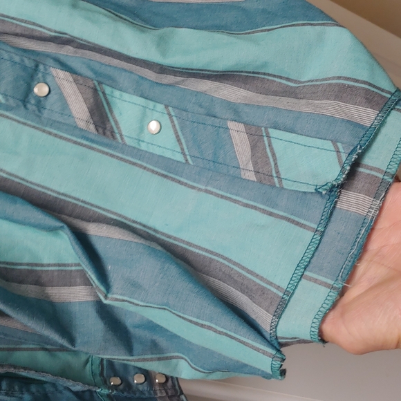 Vintage Wrangler Western shirt mn. sz.16-16.5 - Picture 8 of 16